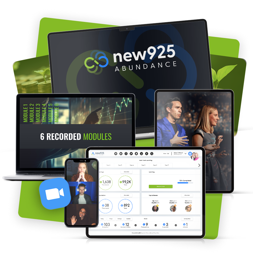 new925 Abundance Product mockup